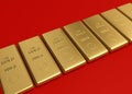 Stack Of Gold BullionÃ¢â¬â¢s Fine Gold